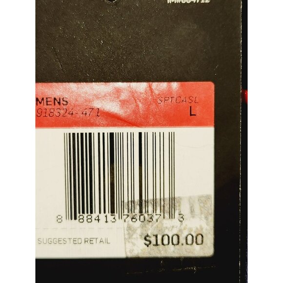 LARGE MEN'S NIKE AIR HOODIE JACKET 1/2 ZIP BLUE GRAY JACKET - Picture 9 of 9